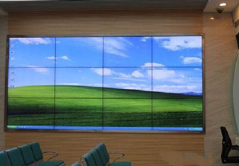 潜江液晶拼接屏的另类用法。